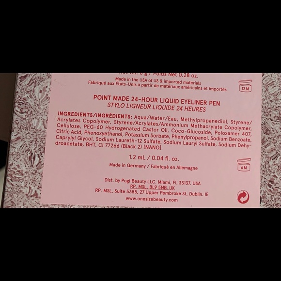 Patrick Starr ( one size) liquid black eyeliner 1.2g - Picture 4 of 4